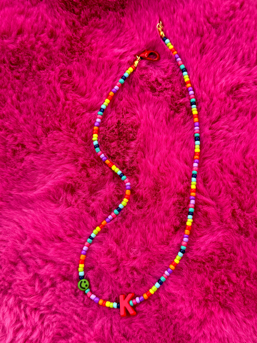 The Colorful Initial Necklace